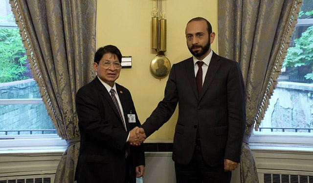 Minister Mirzoyan underscored the readiness of the Armenian side to develop relations with the Central American states, particularly with Nicaragua