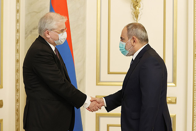 Nikol Pashinyan and Igor Khovayev discussed the ways of settlement of the Nagorno Karabakh conflict