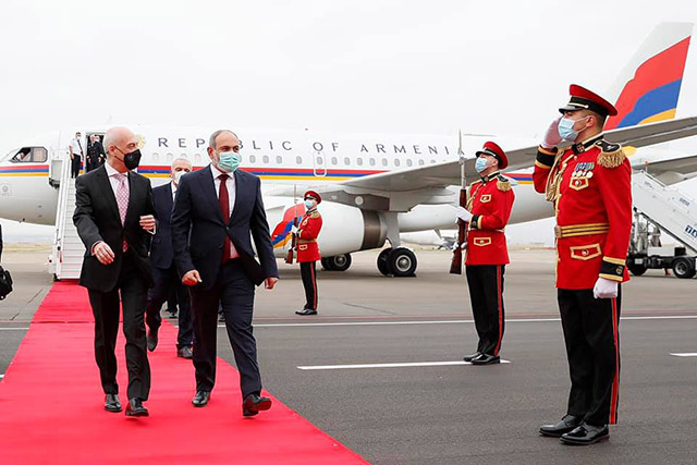 Prime Minister Nikol Pashinyan has arrived in Georgia on a state visit