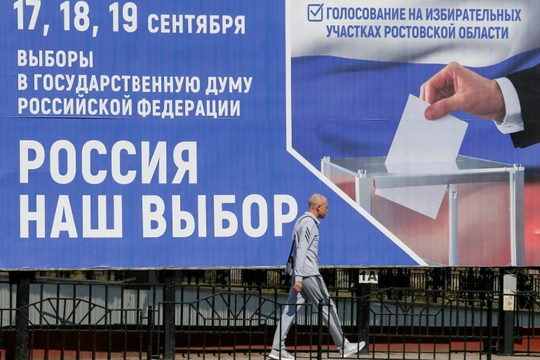 United Russia gets 48.56% of vote with 70% of results processed