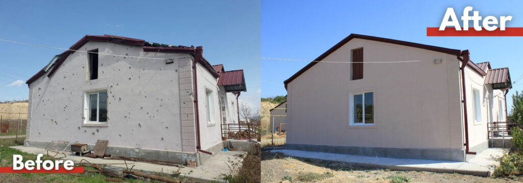 Tufenkian and AMAA partner to renovate the homes of wounded Artsakh vets