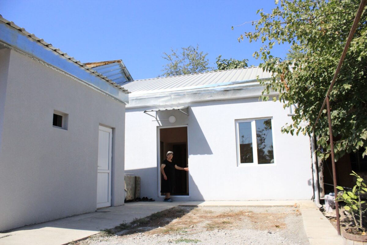 Wounded Artsakh vet’s home rebuilt following Tufenkian crowdfunding campaign
