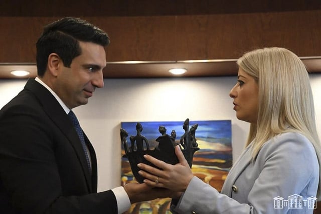 Armenian, Cypriot Speakers of Parliament reaffirm readiness to strengthen cooperation
