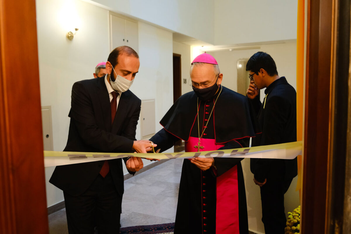 Apostolic Nunciature of the Holy See inaugurated in Armenia