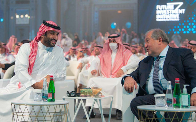 The rich historical relations between the two peoples are a good basis for building future-oriented interstate relations. President Sarkissian spoke with the Crown Prince of Saudi Arabia