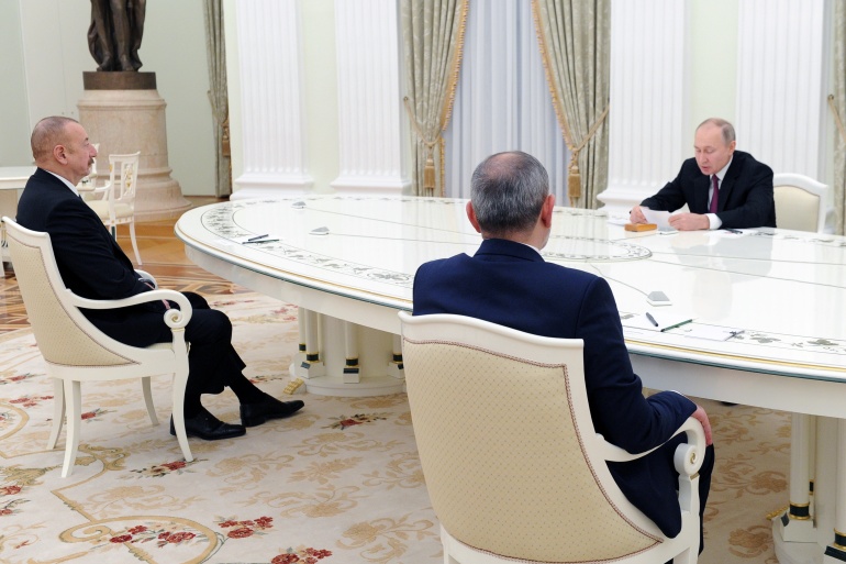 Armenian, Russian, Azerbaijani spiritual leaders’ meeting is important format for overcoming problems: Russia MFA