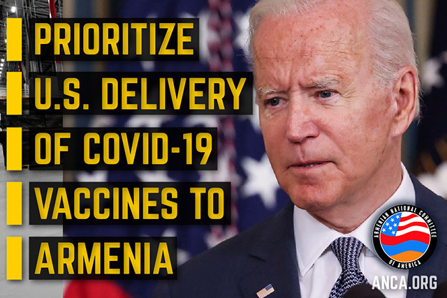 Members of Congress Press Biden to Send COVID-19 Vaccines to Armenia