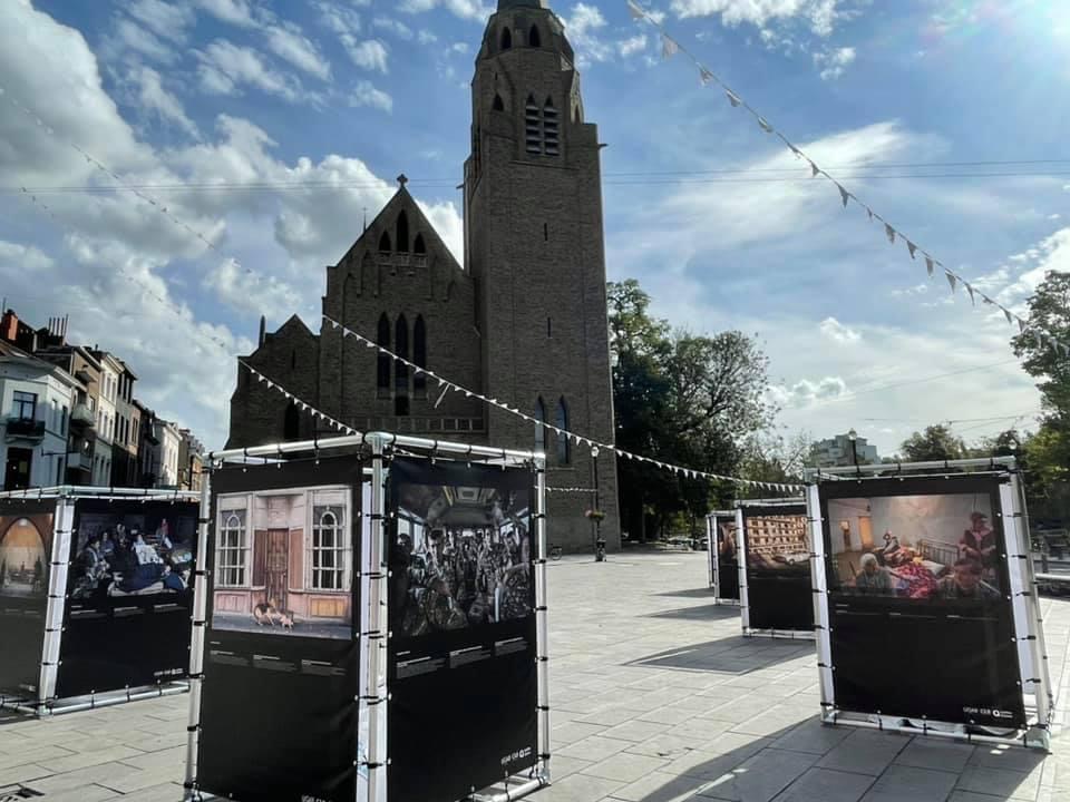 Open-air exhibition in Brussels raises awareness about Artsakh War