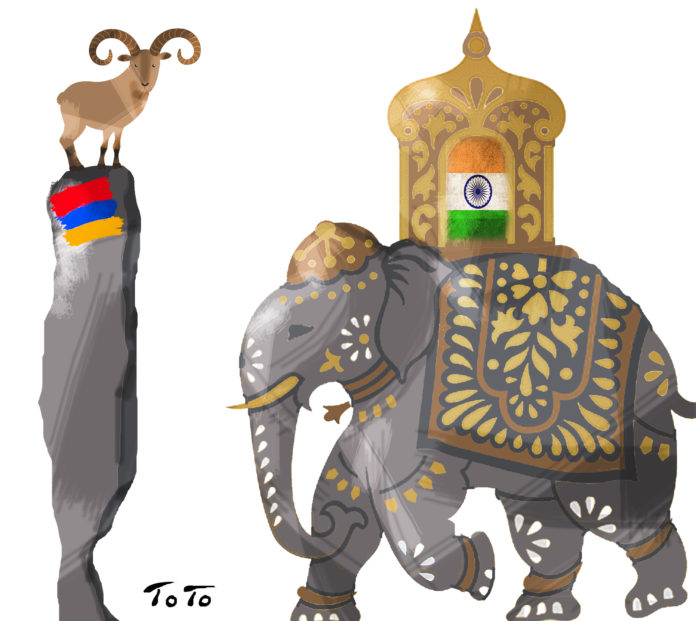 India’s Involvement in the Caucasus Equation Benefits Armenia