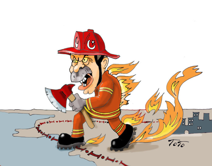 Erdogan on the World Political Stage, or An Arsonist Posing as a Fireman