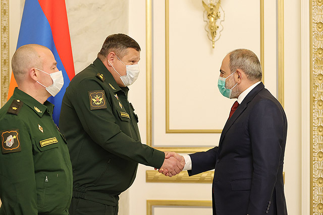 Nikol Pashinyan receives Deputy Chief of the General Staff of the RF Armed Forces