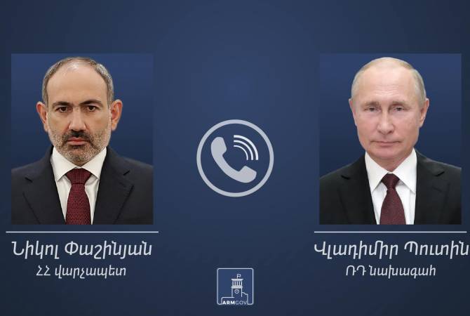 Pashinyan and Putin discussed issues related to the implementation of the trilateral agreements signed by the leaders of Armenia, Russia and Azerbaijan