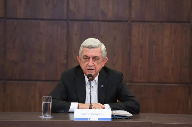 “I am not the only one who remembers how Ilham Aliyev used to behave in my presence”: Serzh Sargsyan