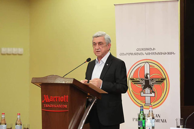 “What war can we wage with damaged state institutions? We are not crazy”: Serzh Sargsyan