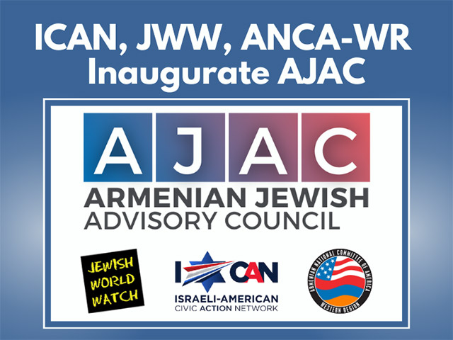AJAC Aims to Institutionalize Relations Between Jewish and Armenian Communities in the United States