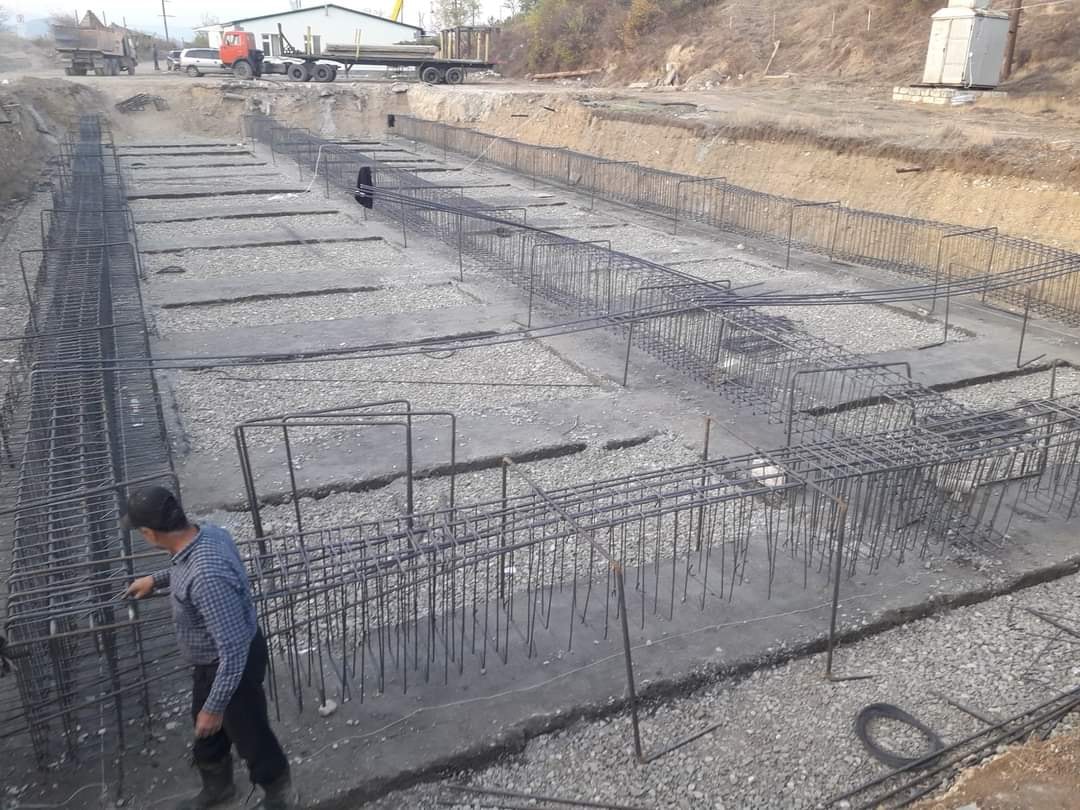 Construction of a new settlement in Ajapnyak underway. (Photos)