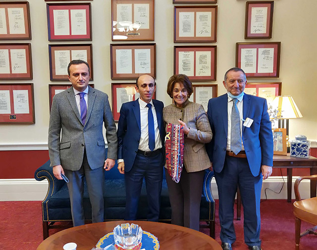 Artak Beglaryan discussed with the US Congressmen issues related to Artsakh’s international involvement