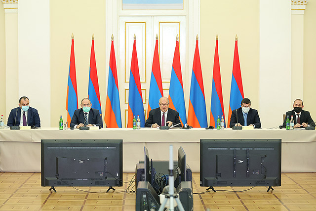President Arayik Harutyunyan Participates in Annual Meeting of Hayastan Fund’s Board of Trustees