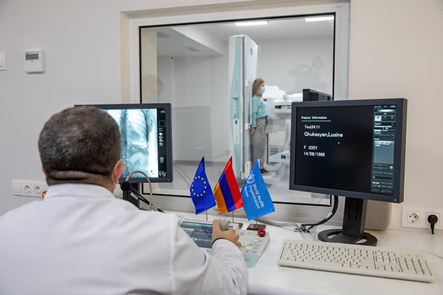 Modern X-ray equipment supplied to the ‘Surb Grigor Lusavorich’ Medical Center