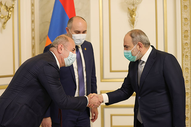 There is high dyanamics in Armenian-Georgian relations – PM Pashinyan receives Georgian Defense Minister
