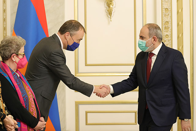 Nikol Pashinyan and Toivo Klaar exchanged views on bilateral relations, as well as on issues of regional significance
