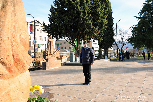 President Arayik Harutyunyan paid tribute to the memory of the innocent victims of the destructive Spitak earthquake