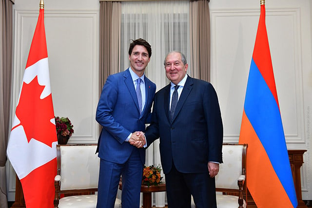 I am full of hope that through joint efforts, we will contribute to the expansion of the current agenda between Armenia and Canada. President congratulated Justin Trudeau