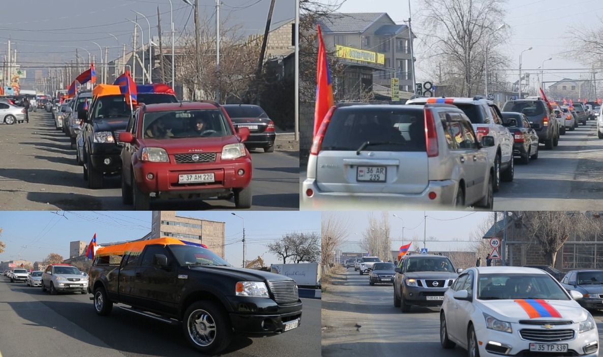 The Liberation Movement Initiated a Car Rally