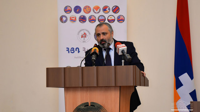 David Babayan Participatedat the Conference of the ARFD Hay Dat Committees and Offices