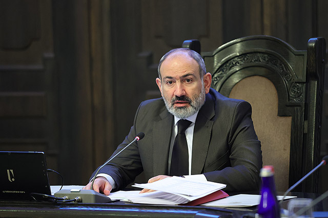 PM Pashinyan refers to the agreement on the construction of the Yeraskh-Julfa-Ordubad-Meghri-Horadiz railway