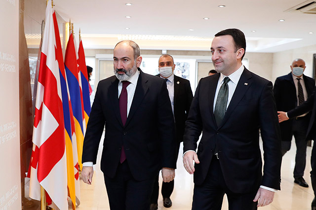 Nikol Pashinyan and Irakli Garibashvili expressed confidence that there is a great potential for the expansion of economic ties between the two countries