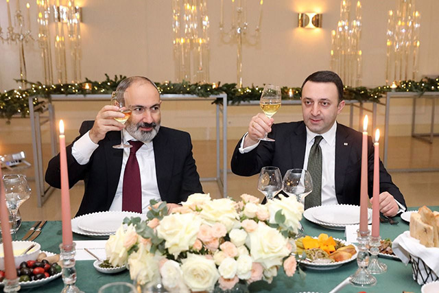 Pashinyan and Garibashvili expressed satisfaction with the current cooperation between the Governments of the two countries