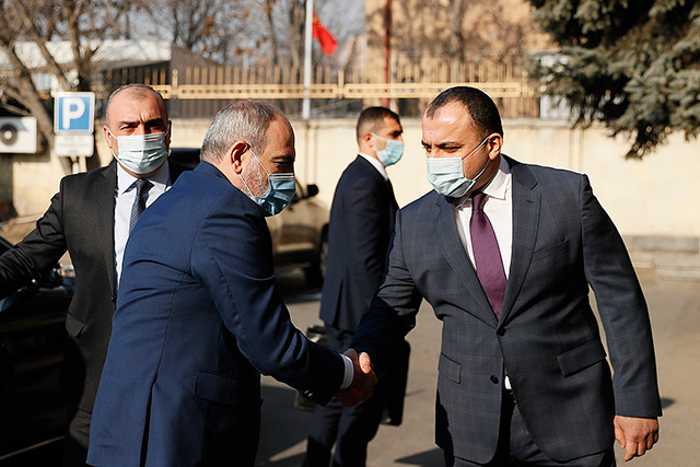 PM Pashinyan visits Constitutional Court