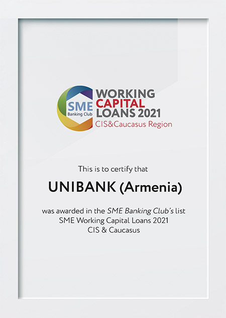 Unibank was ranked among the list of banks with the best products for SMEs according to SME Banking Club