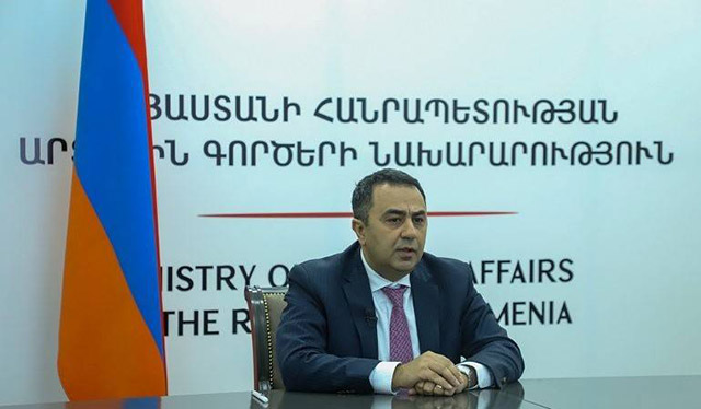 “The Armenian people were once again exposed to existential threat”: Deputy Foreign Minister of the Republic of Armenia