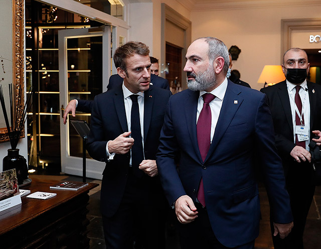 Pashinyan and Macron touched their upcoming meeting