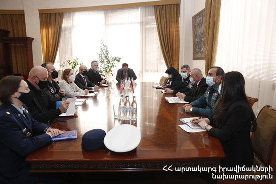 Opportunities of the Armenian-American collaboration development in the field of emergency situations have been discussed