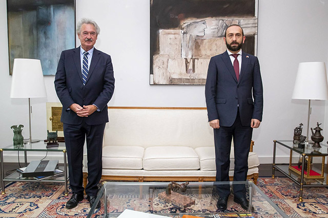 Ararat Mirzoyan and Jean Asselborn expressed their willingness to promote the political dialogue between the two countries