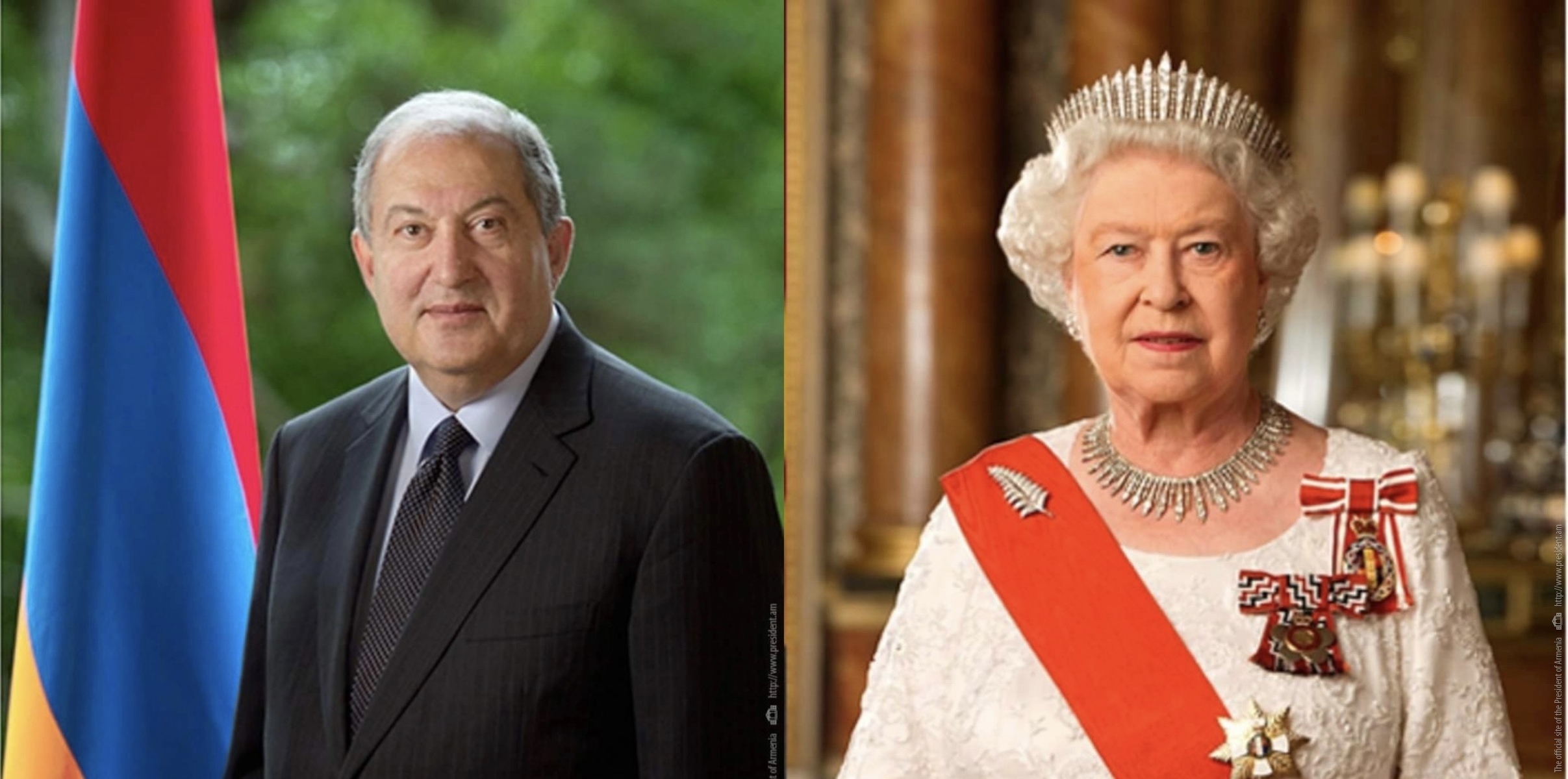 I am proud of having contributed to the development of relations between our countries. President Armen Sarkissian sent a congratulatory message to Queen Elizabeth II