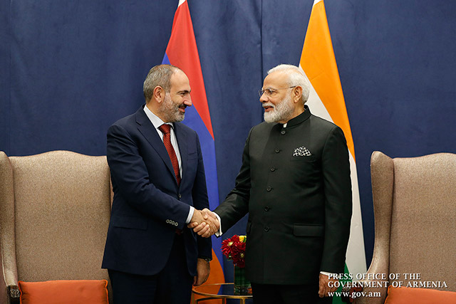 “Armenia attaches special importance to the steady progress of relations with friendly India” -Pashinyan sends congratulatory message to the Prime Minister of India