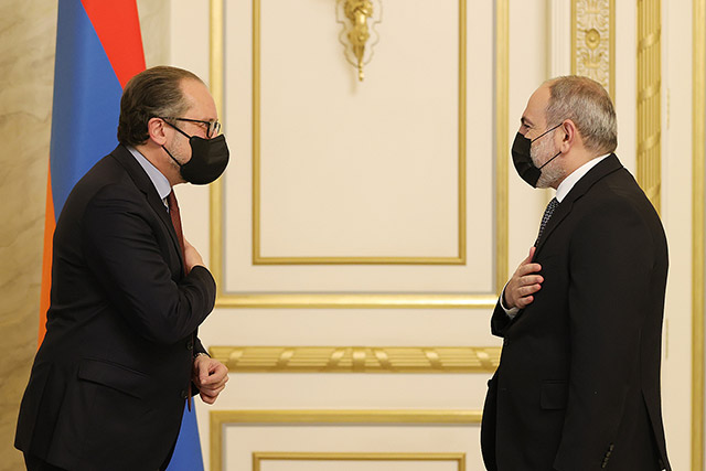 Nikol Pashinyan and Alexander Schallenberg touched upon the developments in the South Caucasus region