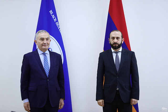 Ararat Mirzoyan stressed the importance of expanding sectoral cooperation with the BSEC
