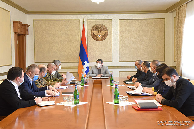 President of the Artsakh convened an enlarged consultation