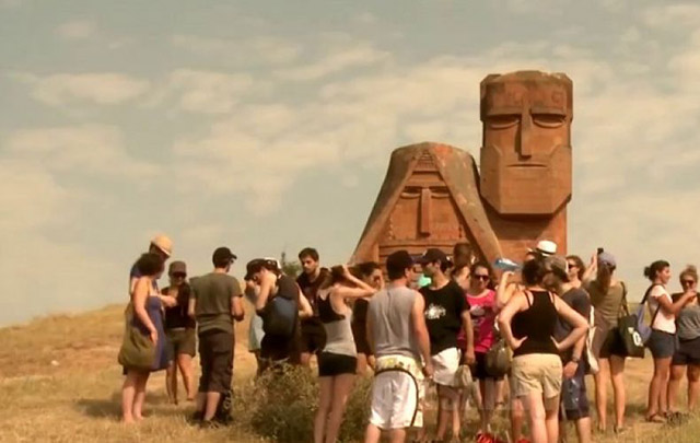 The number of tourists visiting Artsakh increases