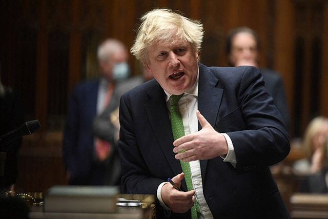 Boris Johnson announces ‘largest ever’ set of sanctions against Russia