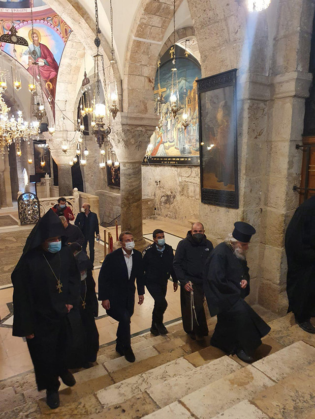 Israel’s Tourism Minister visits Armenian St. Gregory the Illuminator Church