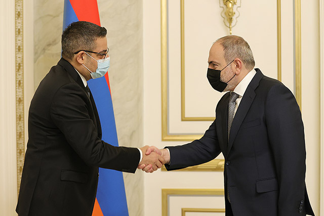 The Syrian Ambassador to Armenia noted with satisfaction the fact of effective cooperation with the Government of the Republic of Armenia