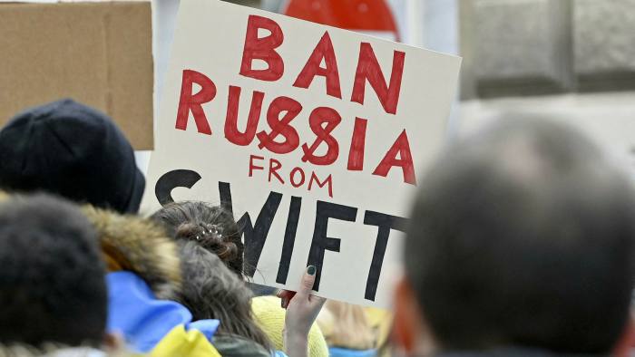 EU and its partners to remove Russia from SWIFT and sanction Russian Central Bank