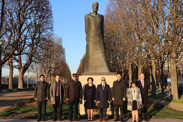 High Commissioner Zareh Sinanyan Takes Working Trip to France
