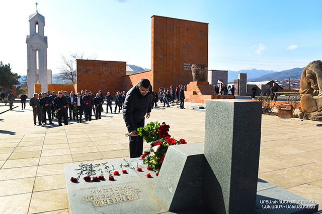 President Harutyunyan paid tribute to the memory of victims of the Sumgait pogroms